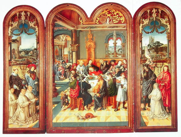 Drieluik met het laatste avondmaal (1521)