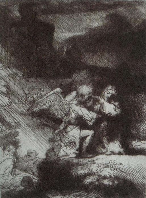 Getsemame, Rembrandt