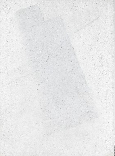 Malevich: verdwijnende witte vlakken